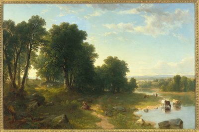 Raccolta di fragole, 1854 da Asher Brown Durand